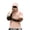 Khaki, variant on Men's Hooded Short Sleeve Sun Shirt with Face Mask - UPF 50  Quick Dry UV Protection T-Shirt for Fishing, Hiking & Gym - Lightweight Athletic Pullover Complexion L