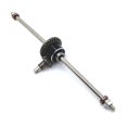 thumbnail image 1 of Eje trasero delantero completo de acero Tholdsy RCGOFOLLOW para 1/12 RC MN MN128 MN86 G500 accesorios Kits de construcción modelo Plata, 1 of 6