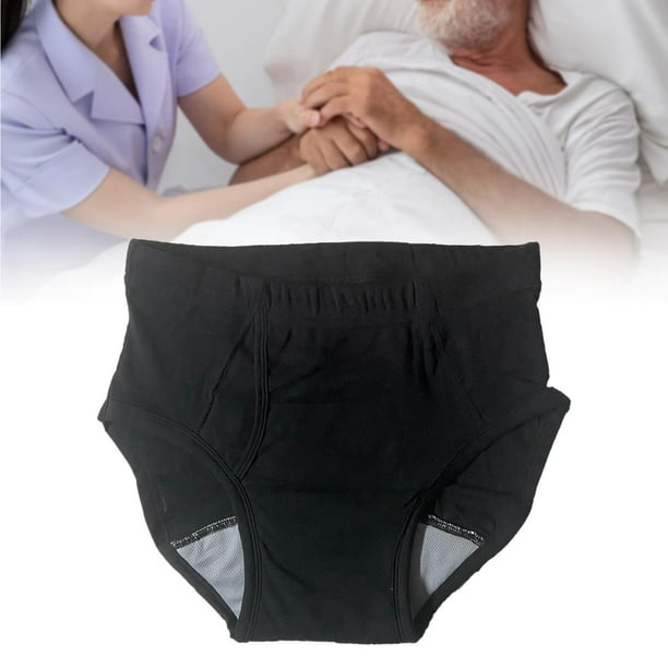 Elderly Men Diaper Pants, Leakproof Incontinence Night Waterproof Adults  Diaper 