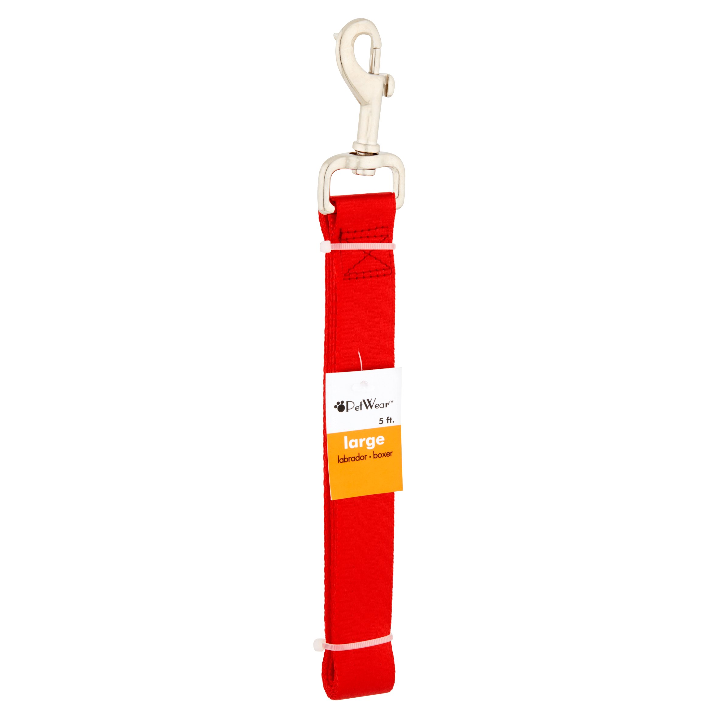 Pet Wear 5 ft. Large Red Leash - image 2 of 4