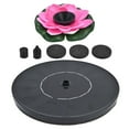 thumbnail image 1 of Solar Fountain Water Pump,Lotus Solar Fountain Water Solar Powered Water Fountain Mini Solar Powered Fountain Highly Recommended, 1 of 8
