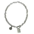 thumbnail image 1 of Collier Pendentif Femme Collier Simple Lettre Hip Hop Collier Chaîne Punk Collier, 1 of 10
