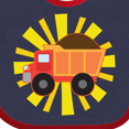 thumbnail image 4 of Inktastic Truck Construction Boys Boys or Girls Baby Bib, 4 of 4