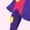 AD-Pink, variant on Superhero Girl, Brown Hair, Cute Girl, Purple Cape Girls Toddler T-Shirt