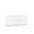thumbnail image 2 of Credenza with 2 Drawers and 2 Doors in White, 2 of 6
