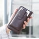 thumbnail image 2 of Cartera de Cuero para Hombre de Gran Capacidad, con Cremallera y Múltiples Tarjeteros para Guardar Teléfonos de 6,9 Pulgadas., 2 of 3