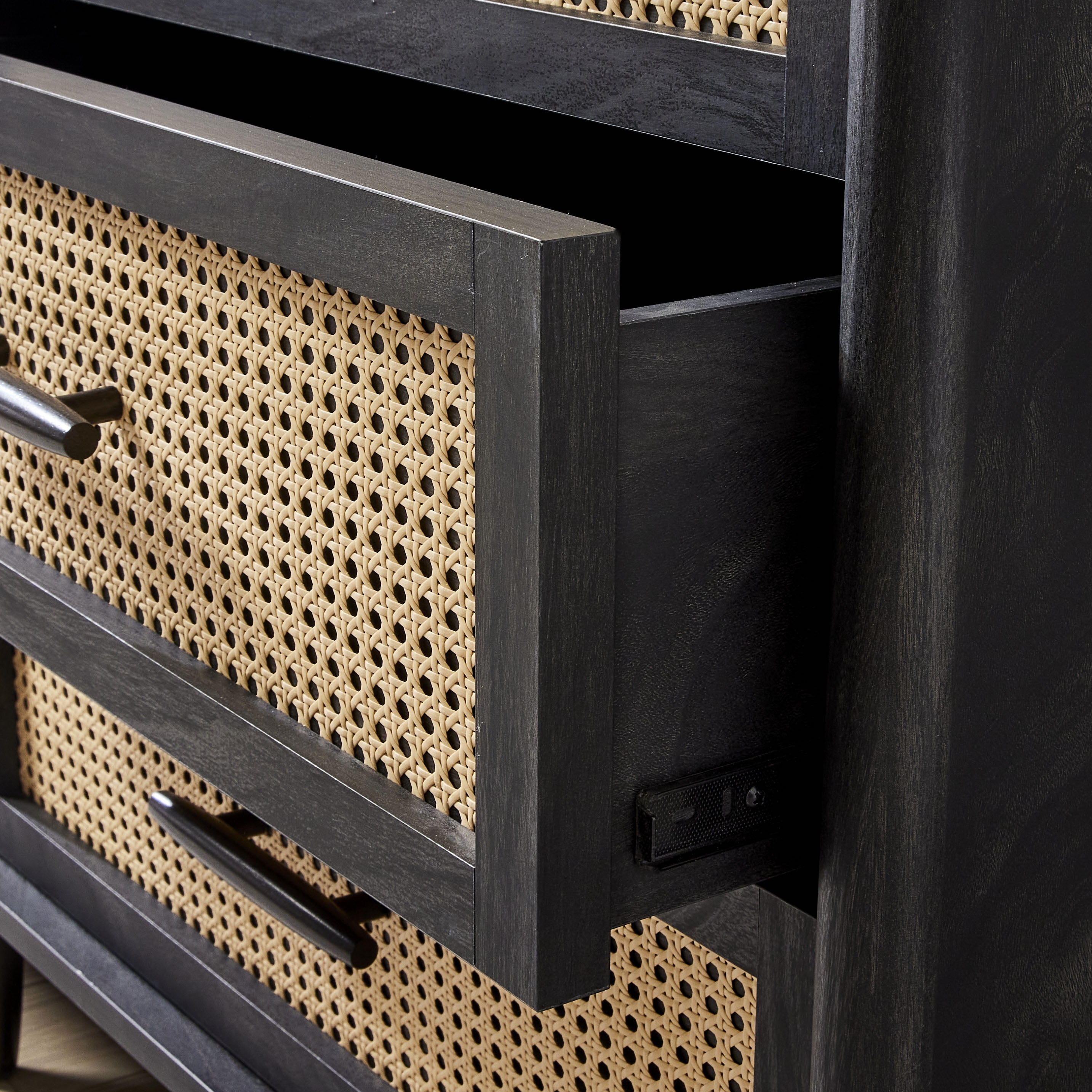 Better Homes & Gardens Springwood Caning 6-Drawer Dresser, Charcoal Finish - Walmart.com Better Homes & Gardens Springwood Caning 6-Drawer Dresser, Charcoal Finish - Walmart.com