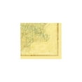 thumbnail image 2 of Historic County Map - Bastrop County Texas - Rosenberg 1861 - Vintage Wall Art, 2 of 4