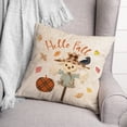 thumbnail image 3 of Creative Products Hello Fall Scarecrow 16 x 16 Spun Poly Pillow, 3 of 3