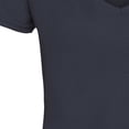 thumbnail image 3 of Womens Value Fitted V-Neck Short Sleeve Casual T-Shirt, 3 of 4