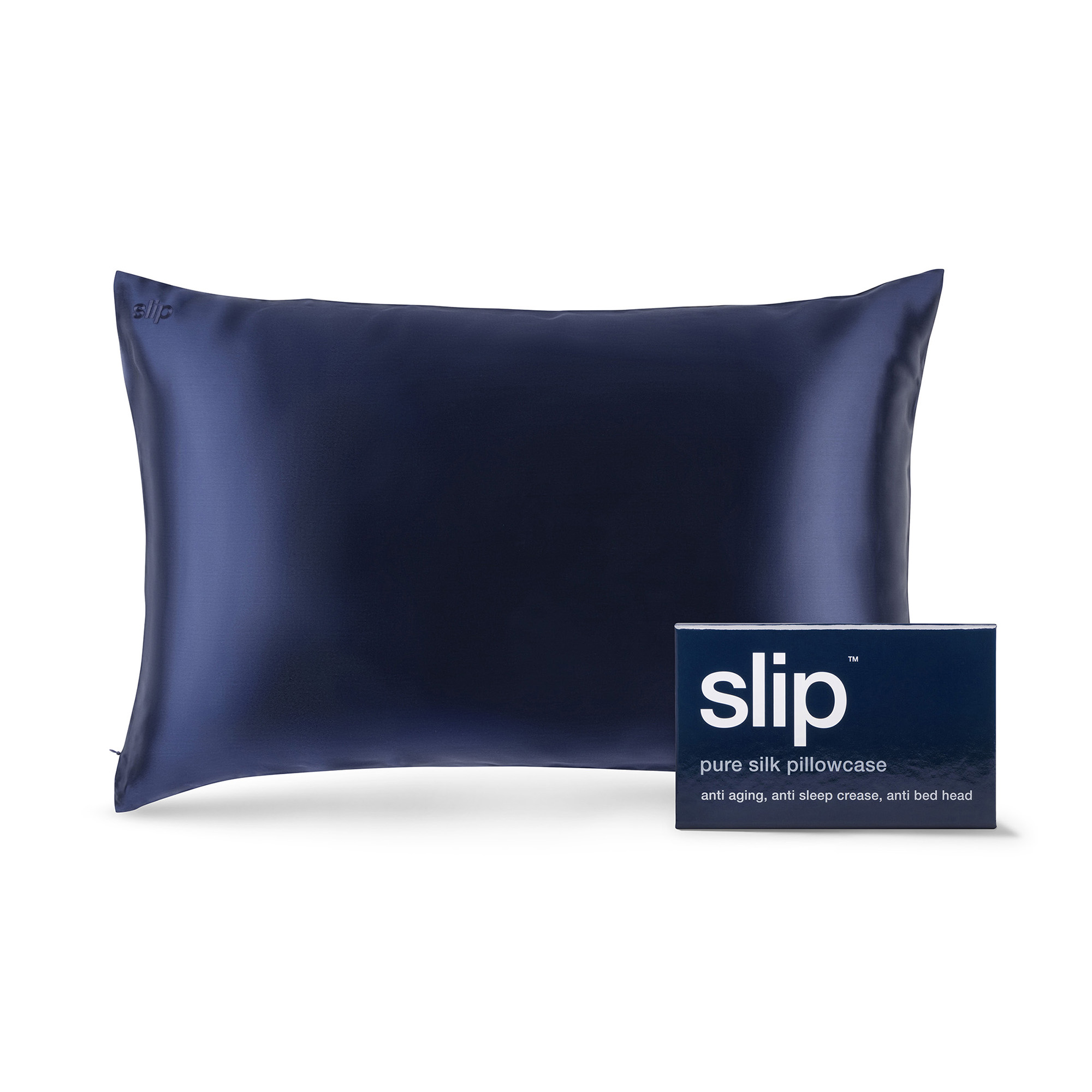 柔らかな質感のSLIP クイーン シルク pillowcase Queen 76cm x 76cm x