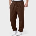 thumbnail image 3 of Mens Sweatpants Open Bottom Athletic Baggy Straight Leg Pants Casual Drawstring Waist Fleece Joggers with Pockets, 3XL, 3 of 8