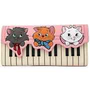 Loungefly Disney Aristocats Piano Kitties Faux Leather Wallet