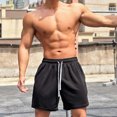 thumbnail image 4 of Caqnni Casual Shorts for Men Classic Fit for Outdoor Exploration (Z099-Black,XXL), 4 of 5
