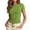 Army Green, variant on Women’s Slim Long Sleeve Round Neck Crop Top Tee Shirt Basic Solid Tight Fit Cropped Workout Yoga T-Shirt, M, Orange