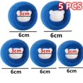 thumbnail image 1 of Pet Hair Remover Reusable Ball Wool Sticker Cat Hair Remover Pet Fur Lint Catcher Cleaning Tools Laundry Washing Machine Filter ShopWise Round, 1 of 12
