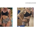 thumbnail image 3 of Conjunto de bikini cruzado para mujer, push up, cintura alta, trajes de baño de 2 piezas, 3 of 7