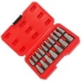 thumbnail image 4 of 17Pcs Screw Extractor Set Damaged Broken Bolt Screw Extractor Hex Head Extractor, 4 of 9