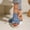 Blue, variant on Norvail Sandals for Women Platform Wedge Open Toe Low Heel, Beach Sandals with Cushioned Footbed, Low Wedge Heel and Ankle Strap for Secure Fit, Casual Dress Sandals for Summer