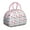 Pink-23, variant on Polka Dot Lunch Bag for Women – Classic Black and White Dot Pattern, Retro Aesthetic with Geometric Design, Insulated & Leakproof Tote for Work or Picnic