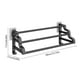 thumbnail image 3 of Organizadores de armario y toallero de almacenamiento con tornillos adhesivos para pared para baño, soportes de barra para toallas de baño, estante para toallas de baño, toallero de escalera de 3 nive, 3 of 6