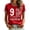 Red-A#50805aa, variant on AHMOMEI Women 9.11 25th Anniversary Shirt We Will Never Forget 911 Tshirts American Flag Honor Faith Patriotic Womens Short Sleeve Shirtss 5XL