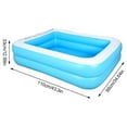 thumbnail image 2 of Piscine pour Enfants Piscine Gonflable Été Piscine de Jeu pour Enfants PVC Piscine de Jeu Extérieure, 2 of 3