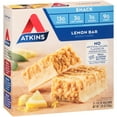 thumbnail image 4 of Atkins Gluten Free Snack Bar, Lemon Bar, Keto Friendly, 6/5ct Boxes, 4 of 7