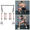 thumbnail image 1 of Pilates  resistencia entrenador banda tonificación ejercicio B 6pcs bandas Cola Banda elástica de yoga, 1 of 8