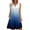 Navy-womens summer casual tank dress, variant on Dazajoo Sleeveless Sundresses for Women 2025 Tie Dye Henley Tank Dress with Pockets Casual Button V Neck Midi Dresses,Blue,S
