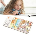 thumbnail image 4 of Pocket Painting Book, Cartoon Theme Color Recognition Cute Water Coloring Book Fine Motor  For Christmas Forest,Dream,Animal Party,Deep Sea, 4 of 8