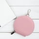 thumbnail image 4 of Luxshiny Circular Rosa Con Cremallera Y Llavero Para Monedas Y Objetos Pequeños, 4 of 6