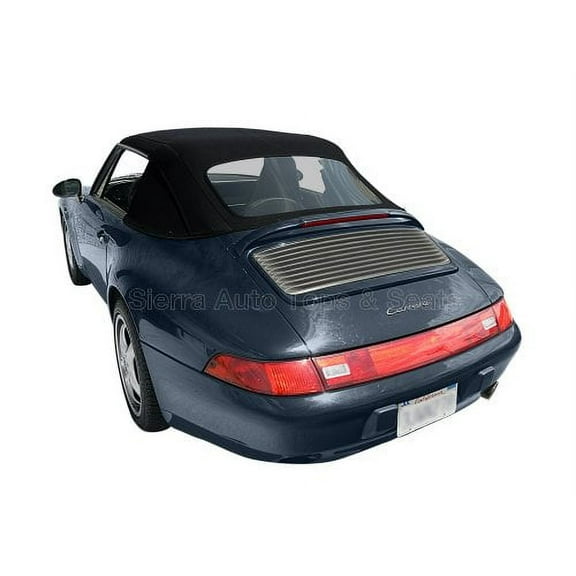 Sierra Auto Tops Convertible Top Replacement for Porsche 911 Series 1983-1994, Stayfast Canvas, Blue