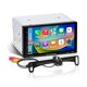 thumbnail image 1 of Sistema estéreo de audio BOSS Elite BE7ACP-C de 7 pulgadas con Apple CarPlay y Android Auto, 1 of 7