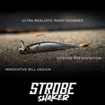 thumbnail image 3 of 6th Sense – Masterclass Strobe Shaker Forward-Facing Sonar Minnow – Realistic Soft Plastic Bait with Bill-Driven Action – 3.3", 4.0", 5.0" – Finesse Fishing Lure, 3 of 7