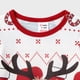 thumbnail image 4 of Pijama navideño a juego con renos y estampado gráfico grande por todas partes (resistente al fuego), 4 of 5