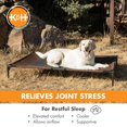 thumbnail image 3 of Pet Products - Cama elevada para Perros al Aire última intervensión, Cama de enfriamiento elevada con Malla Transpirable Lavable para Perros XL, Cama elevada portátil para Mascotas, Cama Hamaca, 3 of 9