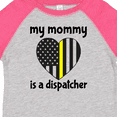 thumbnail image 4 of Inktastic Dispatcher Mom Emergency Gold Line Flag Boys or Girls Toddler T-Shirt, 4 of 5