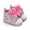 Gray, variant on Baby Walking Shoes with Bow Boys Girls Lace Up Non-Slip Cute Casual Soft Sneakers Toddler First Walkers (0-18 Months) 1/S Size