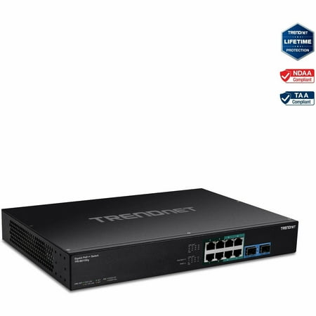 UPC: 0710931161830 | TRENDnet TPE-BG102g 10-Port Gigabit PoE++ Switch