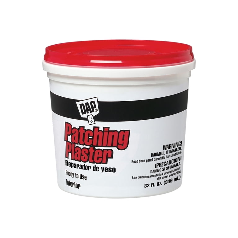 DAP Patching Plaster, 32 oz, White, Ready Mixed photo 1