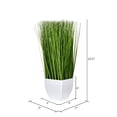 thumbnail image 2 of Vickerman 22.5" Green Potted Grass - FV190222, 2 of 2