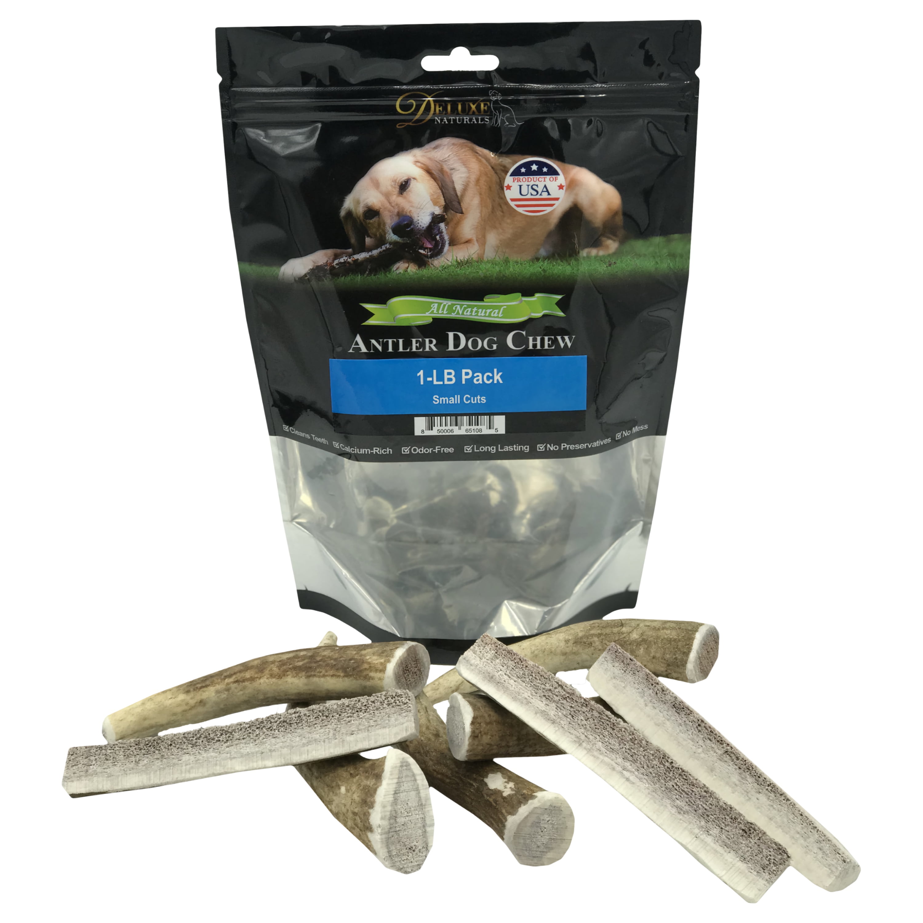 Elk Deer Moose Antler/horn dog chews/treat/toys Elk Naturally shed 1 Pound Mix 