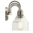 thumbnail image 4 of Kichler Avery 33.25" 4 Light Brushed Nickel Vanity Light with Clear Seeded Glass Shades, 4 of 8