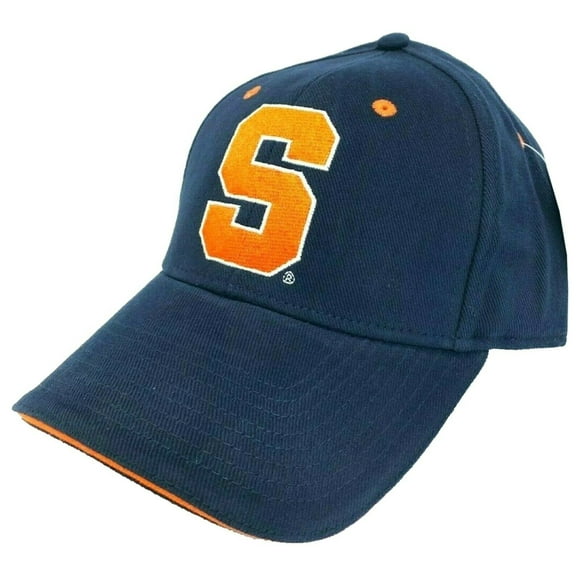 NCAA by Signatures Syracuse University Orange Embroidered Navy Team Hat