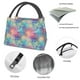 thumbnail image 4 of Disketp blue pink colorful cracked texture Bolsa Térmica Estampada, Bolsa Térmica Aislante para Almuerzo, Playa y Campamento, 4 of 6