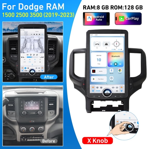 Linkswell | 2019  Dodge Ram T-Style XL 15.6inch Radio