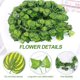 thumbnail image 3 of Hojas verdes artificiales, paquete de 12 plantas de hiedra colgantes de 78,7 pies para decoración de pared, fiesta, hogar, jardín, oficina, 3 of 5
