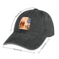 thumbnail image 2 of Walk for Peace Charcoal Hat Adjustable Funny Fashion Unisex Baseball Cap for Men Women, 2 of 7