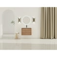thumbnail image 2 of 12 Inch Small Wall Mounted Storage Shelves, Bathroom Storage, Plywood, Imitative Oak, 2 of 27
